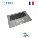Top Case + clavier azerty MacBook Pro 15″ Retina A1707 Gris Sidéral (2016/2017) Reconditionné